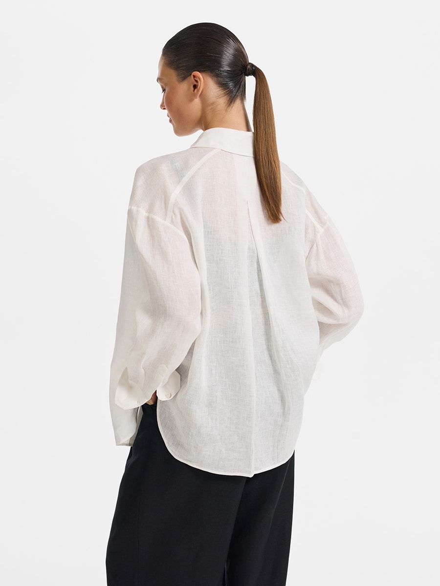 Рубашка из 100% льна 