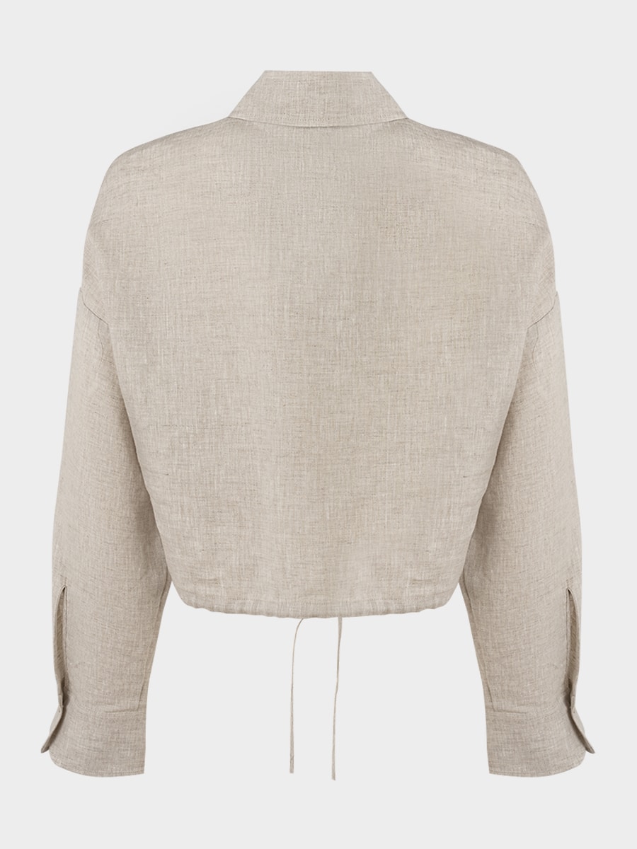 Рубашка из 100% льна 