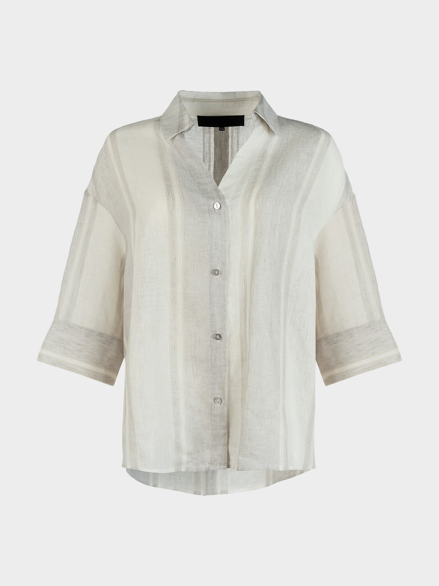 Рубашка изо льна 