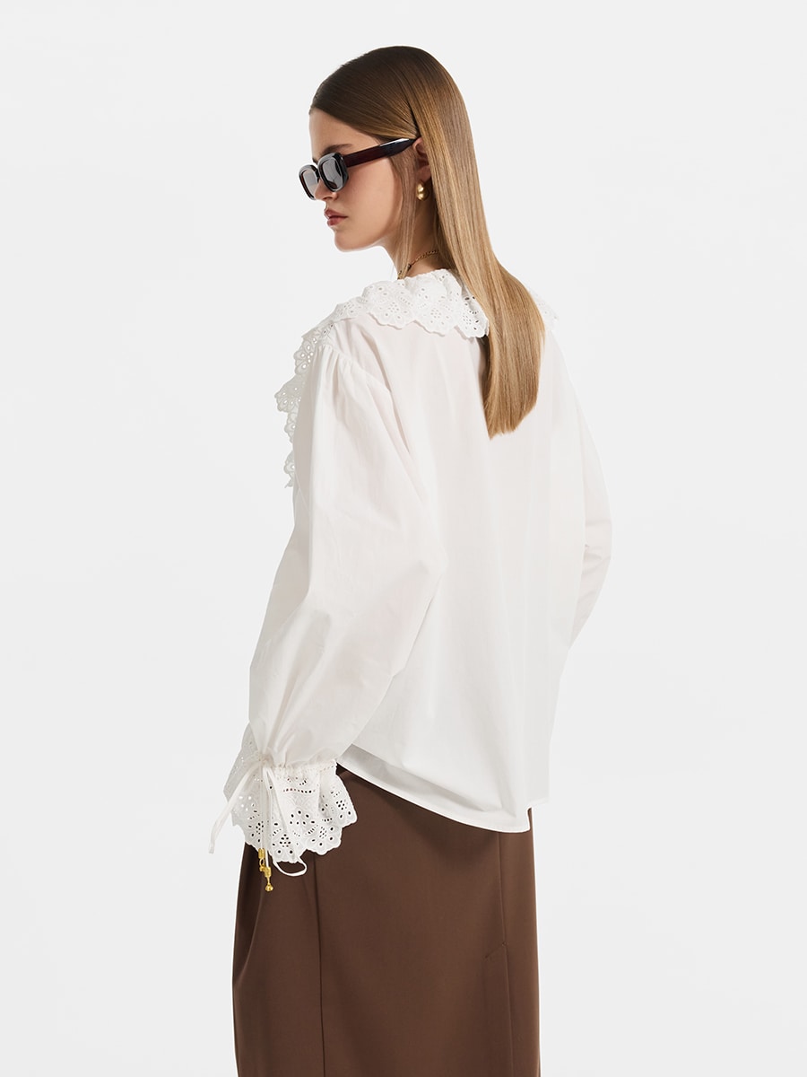 Блузка из хлопка