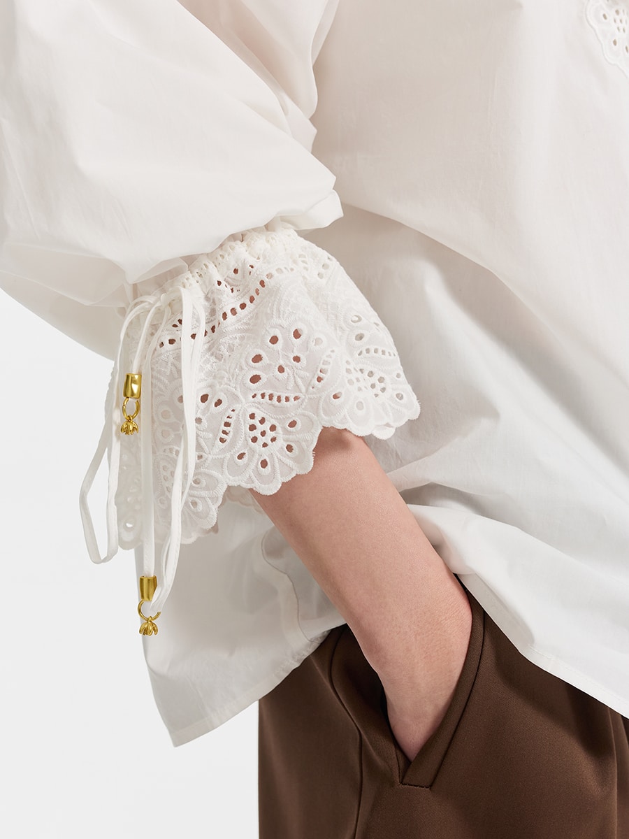 Блузка из хлопка