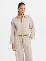 Рубашка из 100% льна 