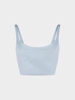 Топ изо льна и вискозы 