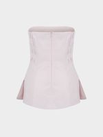 Топ изо льна и вискозы 