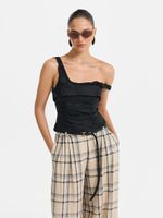 Топ изо льна 