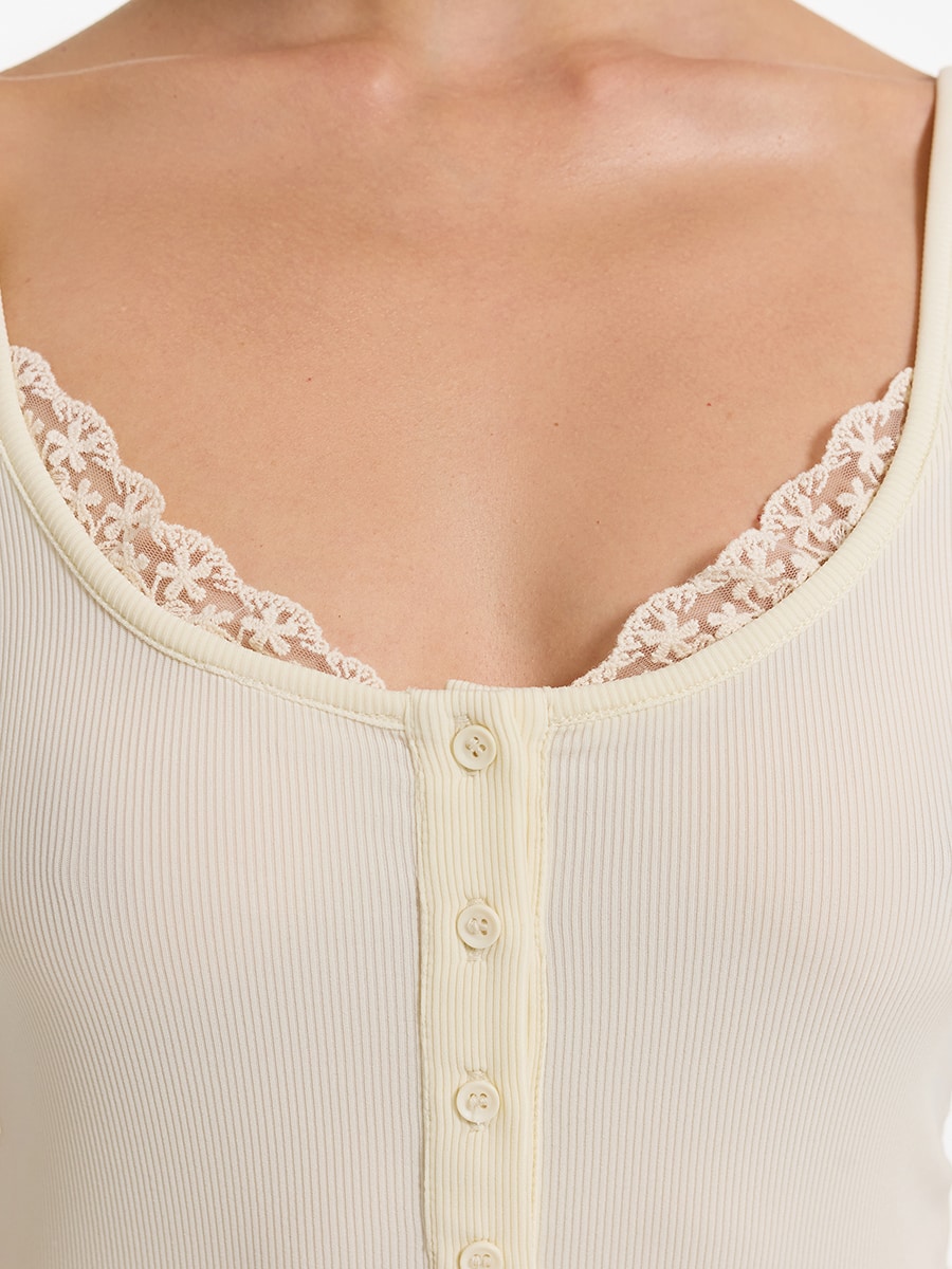 Боди с кружевом