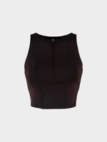 Спортивный топ на молнии