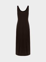 Платье макси из вискозы