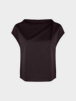 Топ из хлопка и вискозы