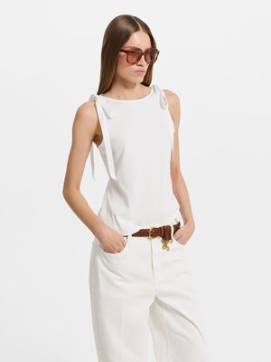 

Топ из мерсеризованного хлопка