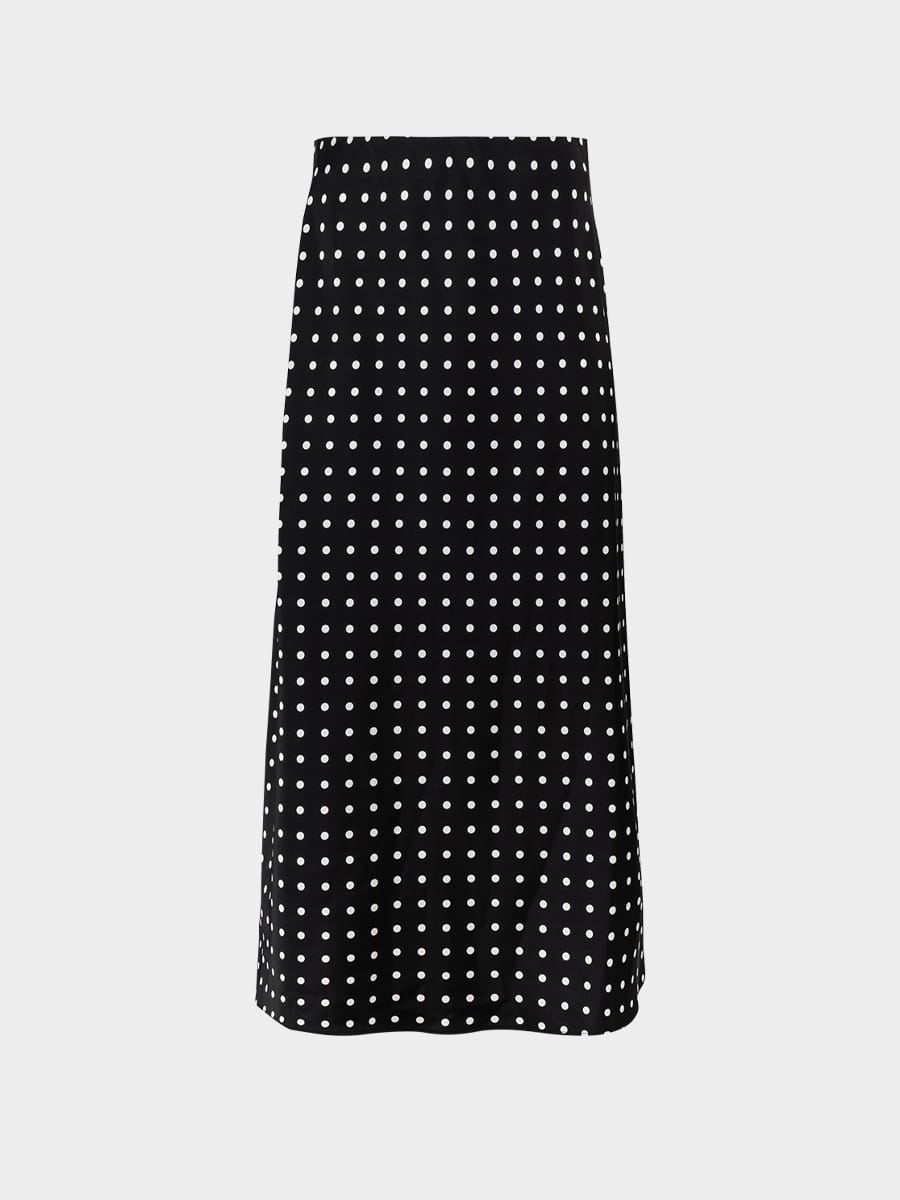 Юбка миди из сатина