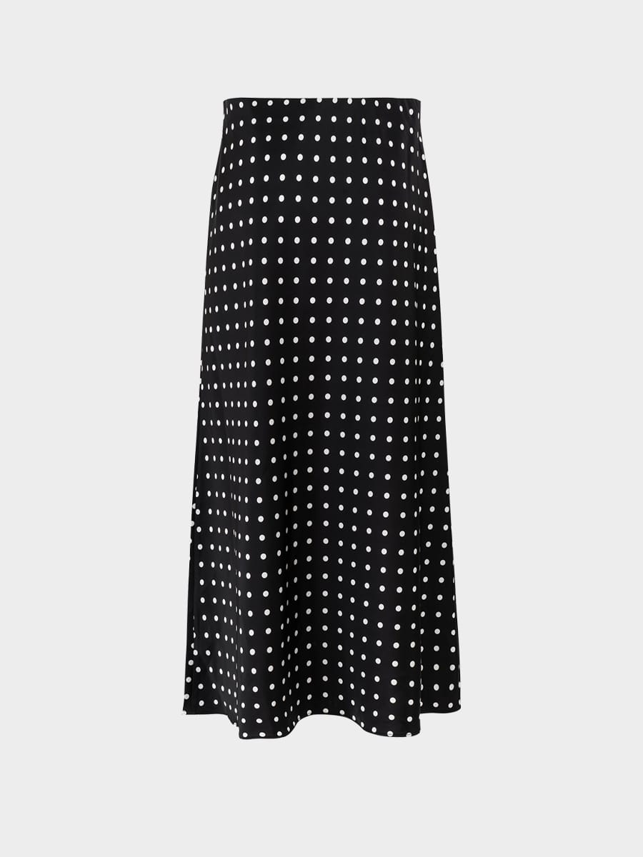 Юбка миди из сатина