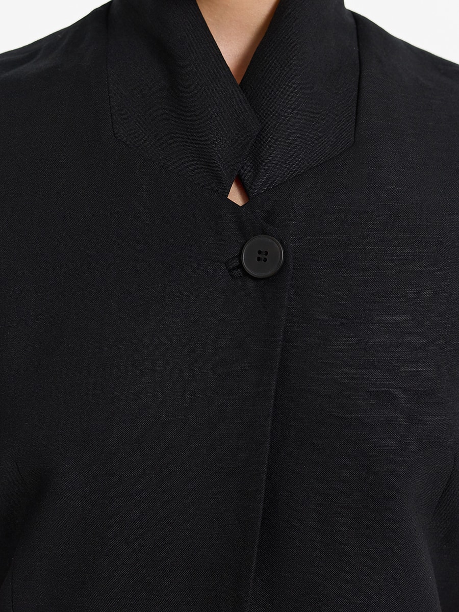 Жилет изо льна и вискозы