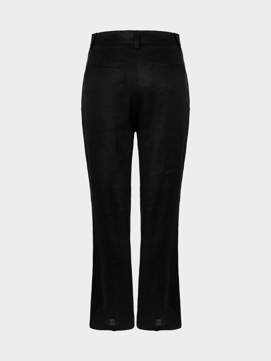 Брюки изо льна с вискозой