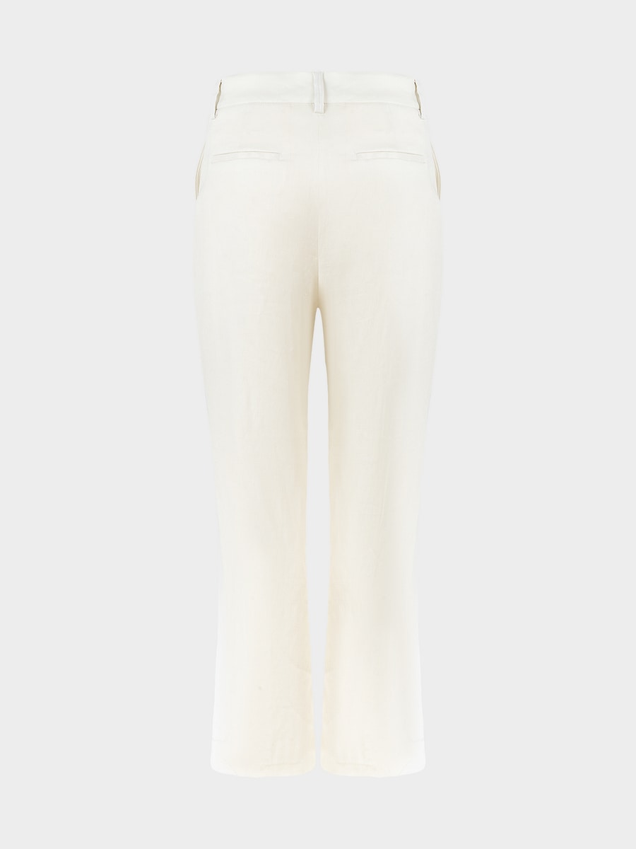 Брюки изо льна с вискозой