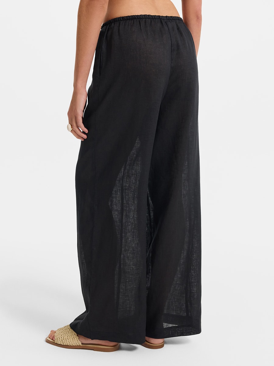 Брюки из 100% льна