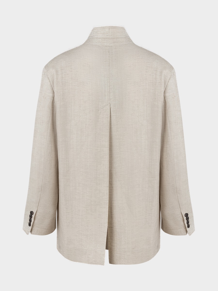 Жакет изо льна и лиоцелла