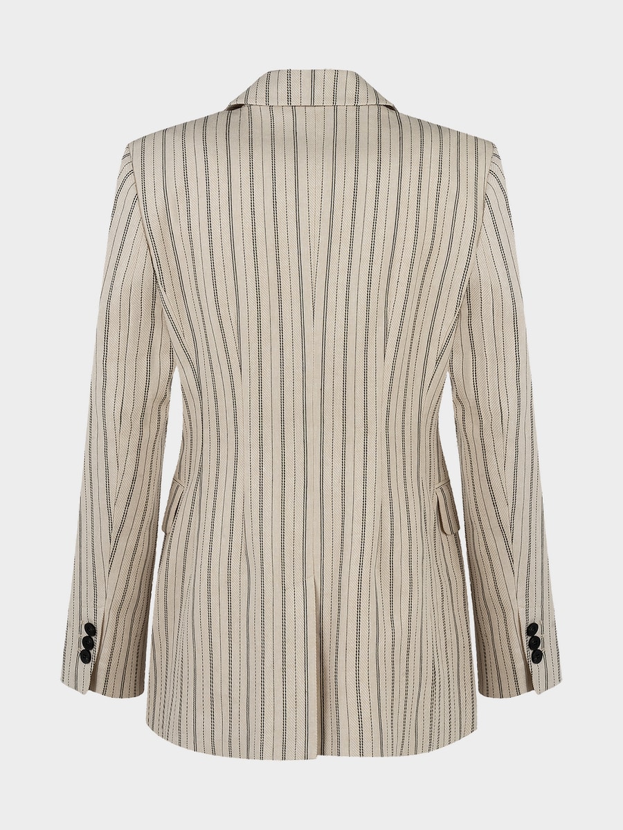 Жакет изо льна и вискозы