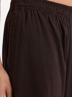 Брюки изо льна и вискозы