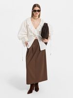 Юбка миди с вискозой