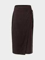 Юбка из лиоцелла со льном