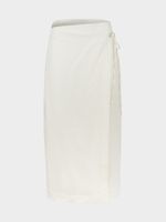 Юбка из лиоцелла со льном