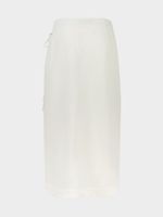 Юбка из лиоцелла со льном