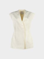 Жилет из сатина