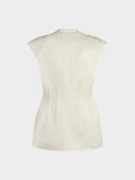 Жилет из сатина