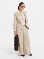 Жакет изо льна и вискозы