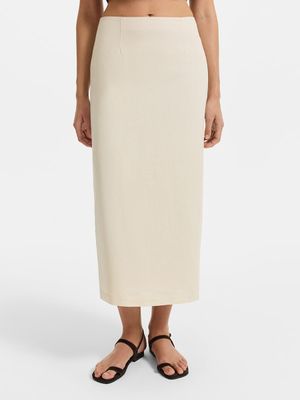 

Юбка-карандаш изо льна и вискозы