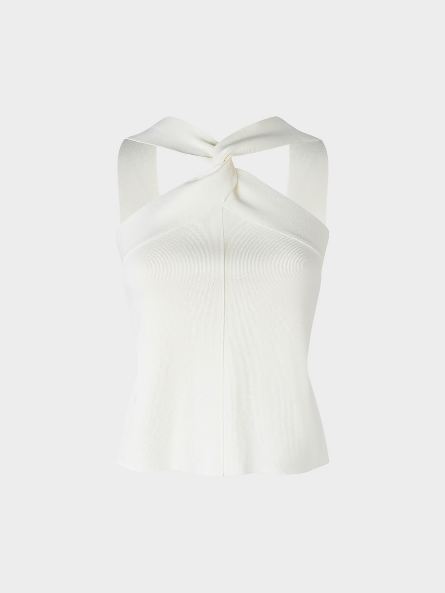 Трикотажный топ-халтер