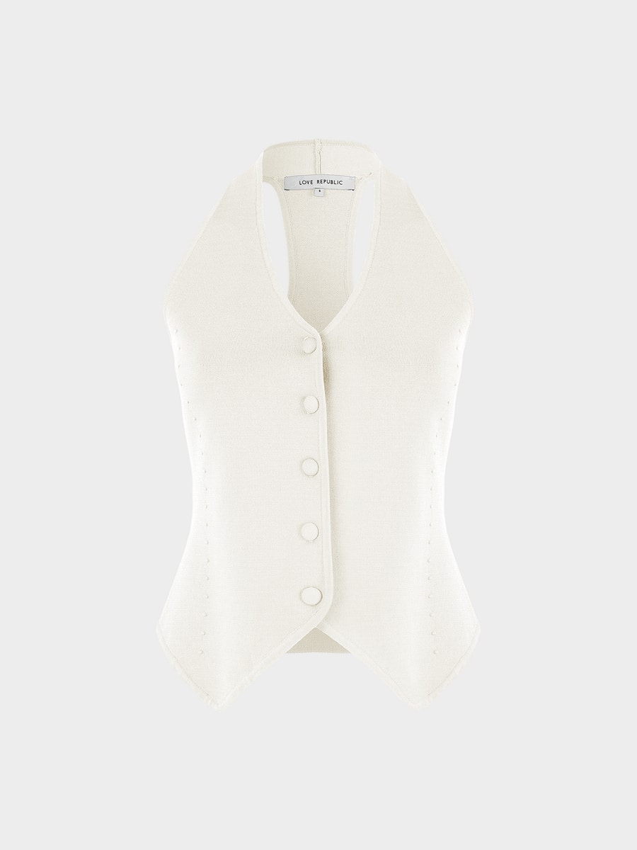 Жилет с вискозой