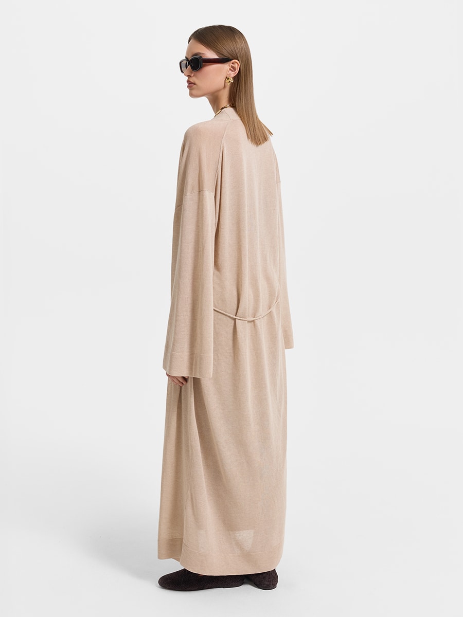 Кардиган со льном и лиоцеллом