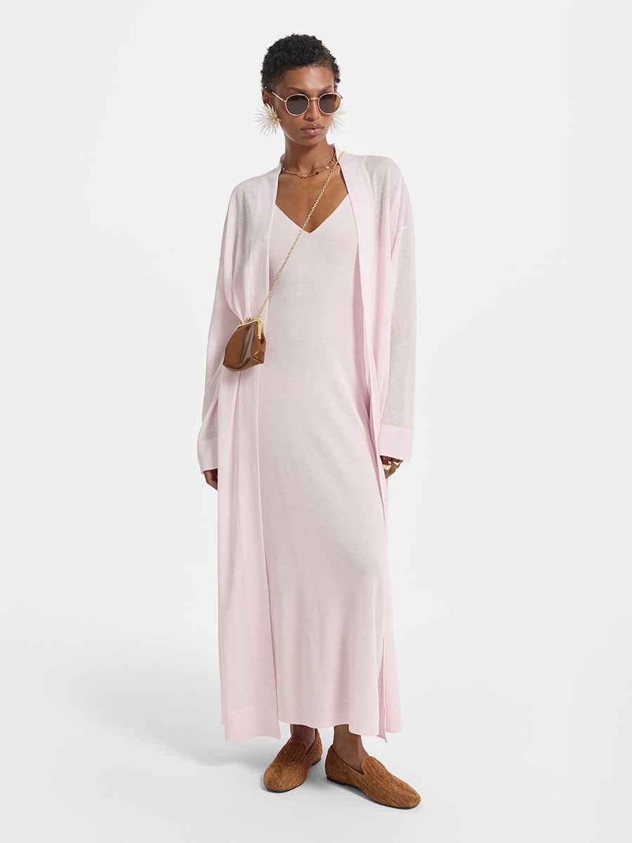 Кардиган со льном и лиоцеллом