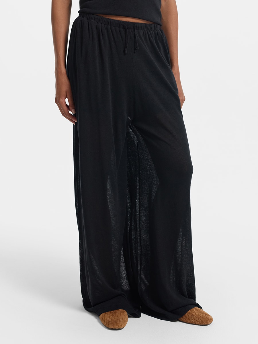 Брюки со льном и лиоцеллом