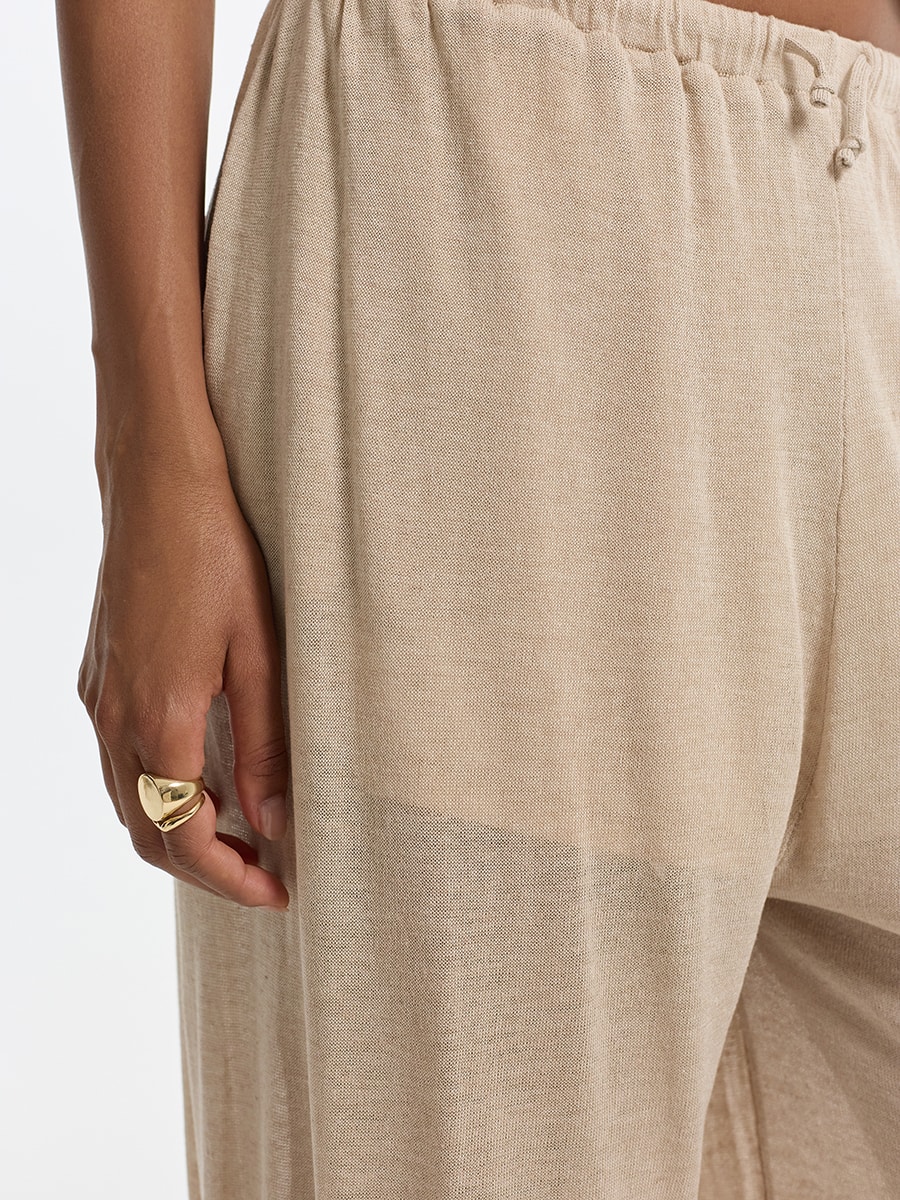 Брюки со льном и лиоцеллом