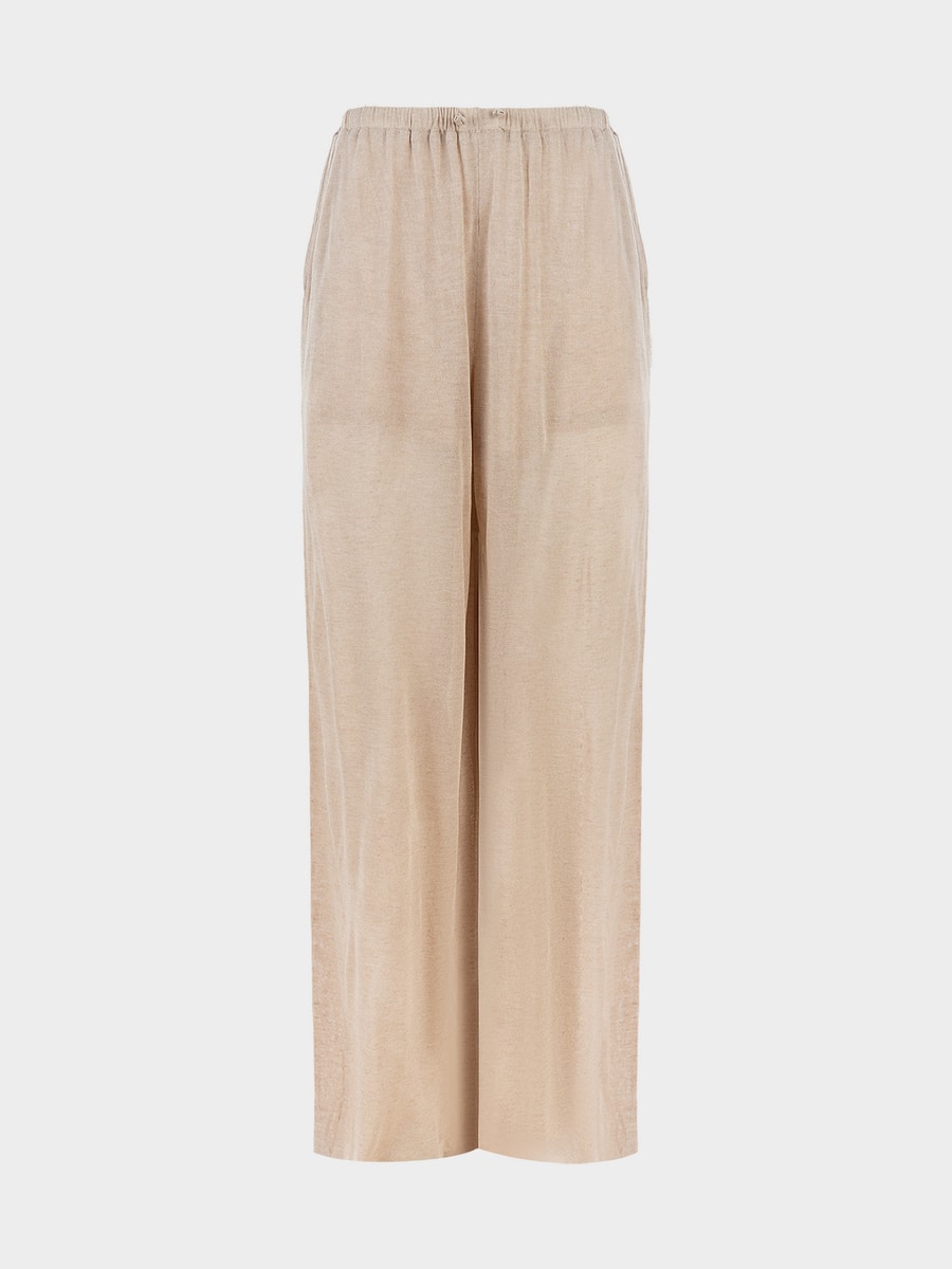 Брюки со льном и лиоцеллом