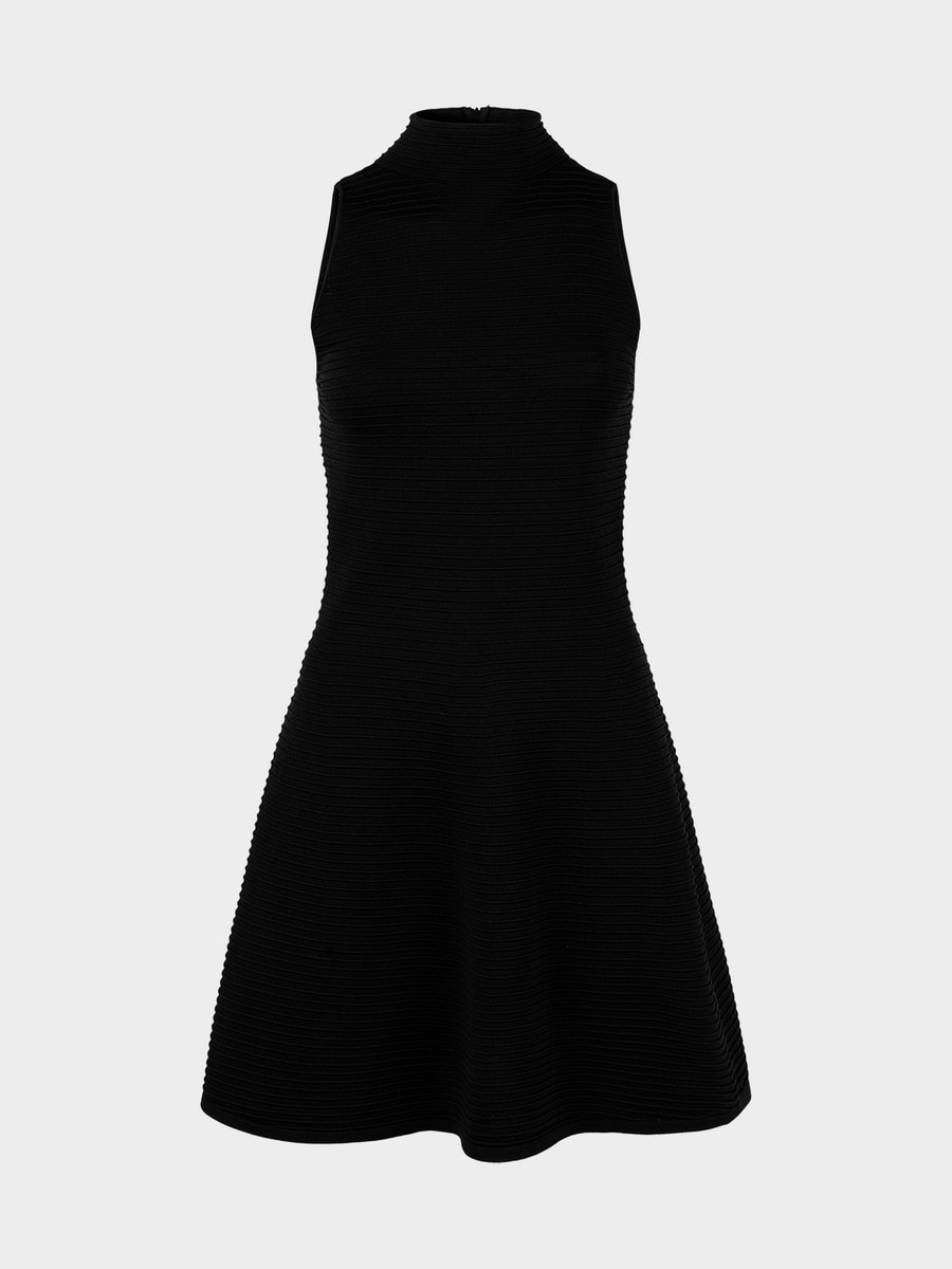 Трикотажное платье мини