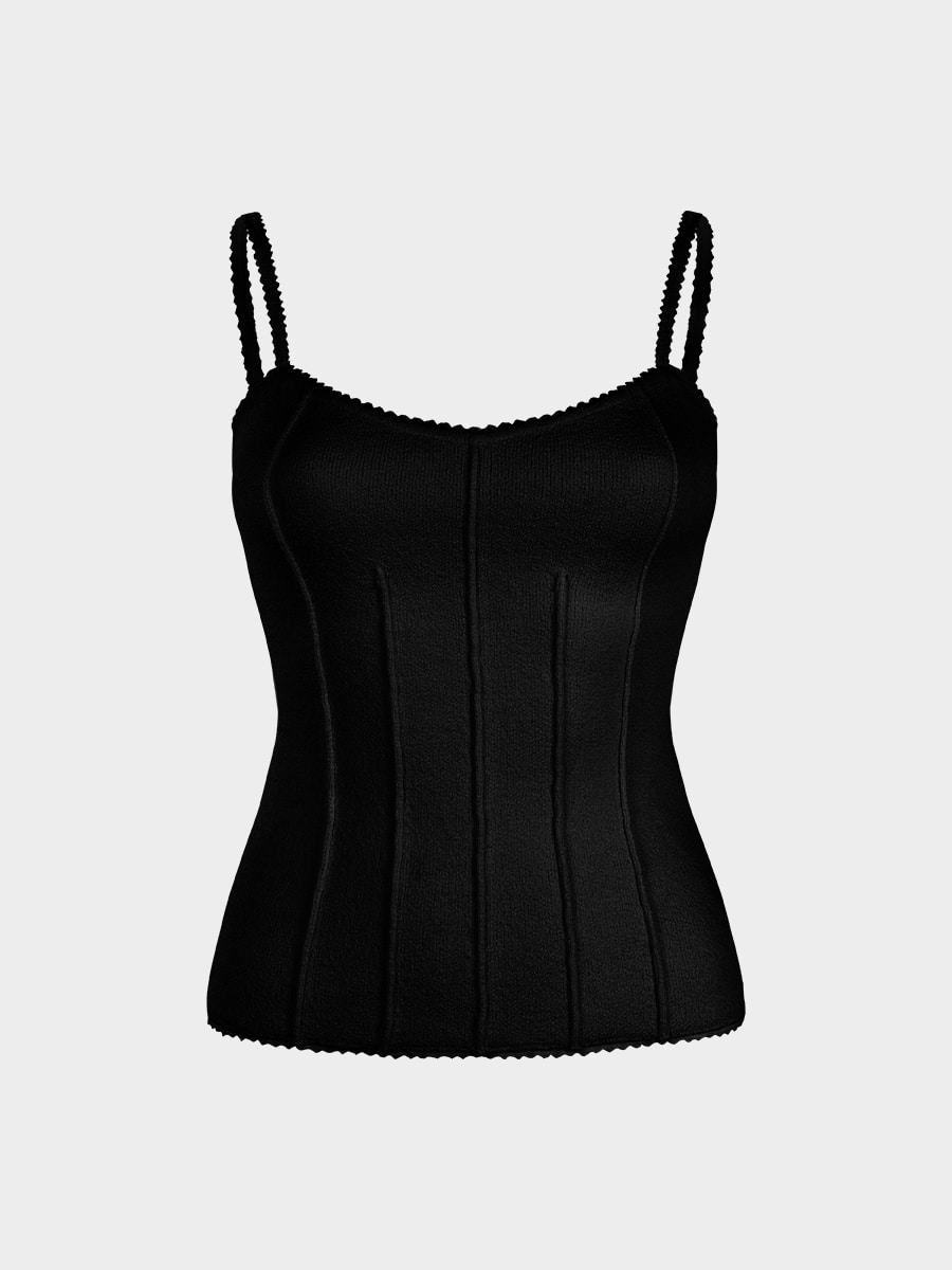 Трикотажный топ с хлопком