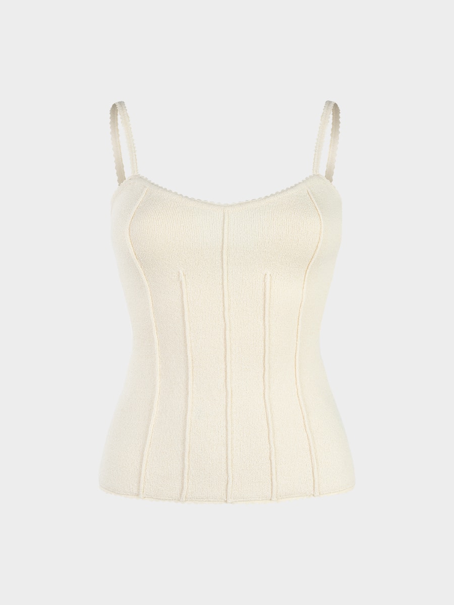 Трикотажный топ с хлопком