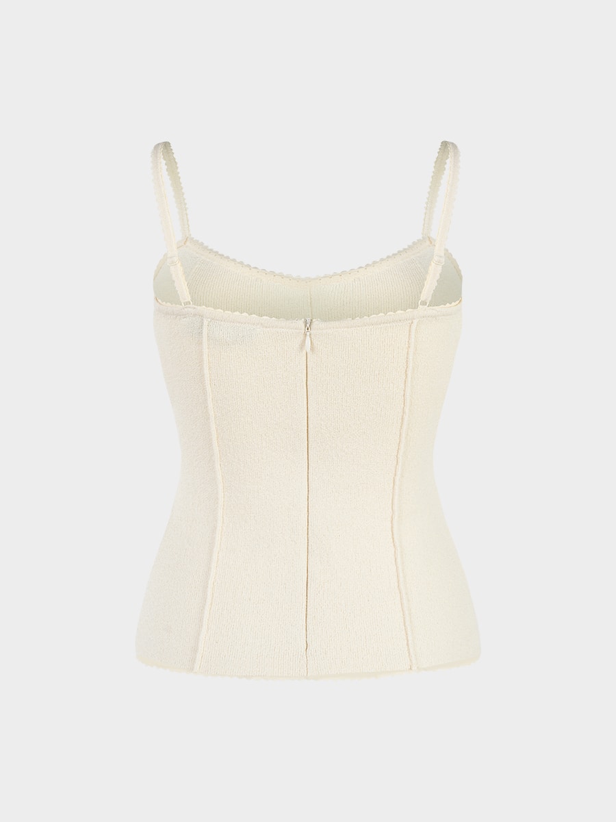 Трикотажный топ с хлопком