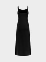 Трикотажное платье на бретелях