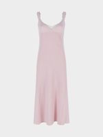 Трикотажное платье на бретелях