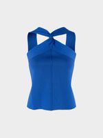 Трикотажный топ-халтер