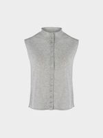 Жилет со льном и лиоцеллом