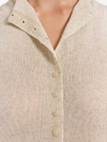 Жилет со льном и лиоцеллом