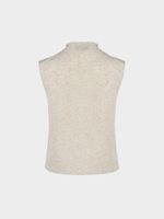 Жилет со льном и лиоцеллом