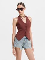 Жилет с вискозой