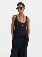 Майка со льном и вискозой